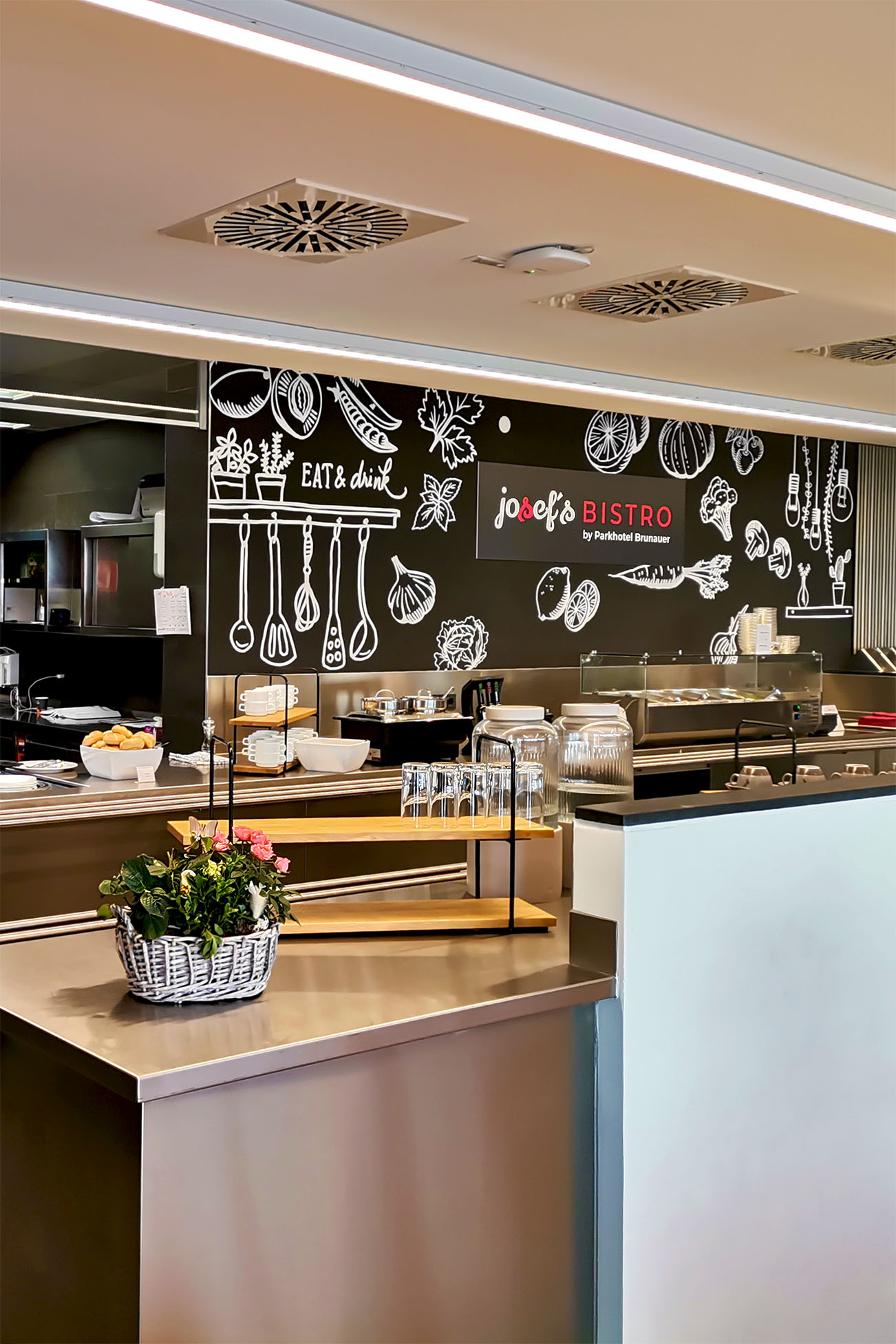 Essensbuffet Bistro